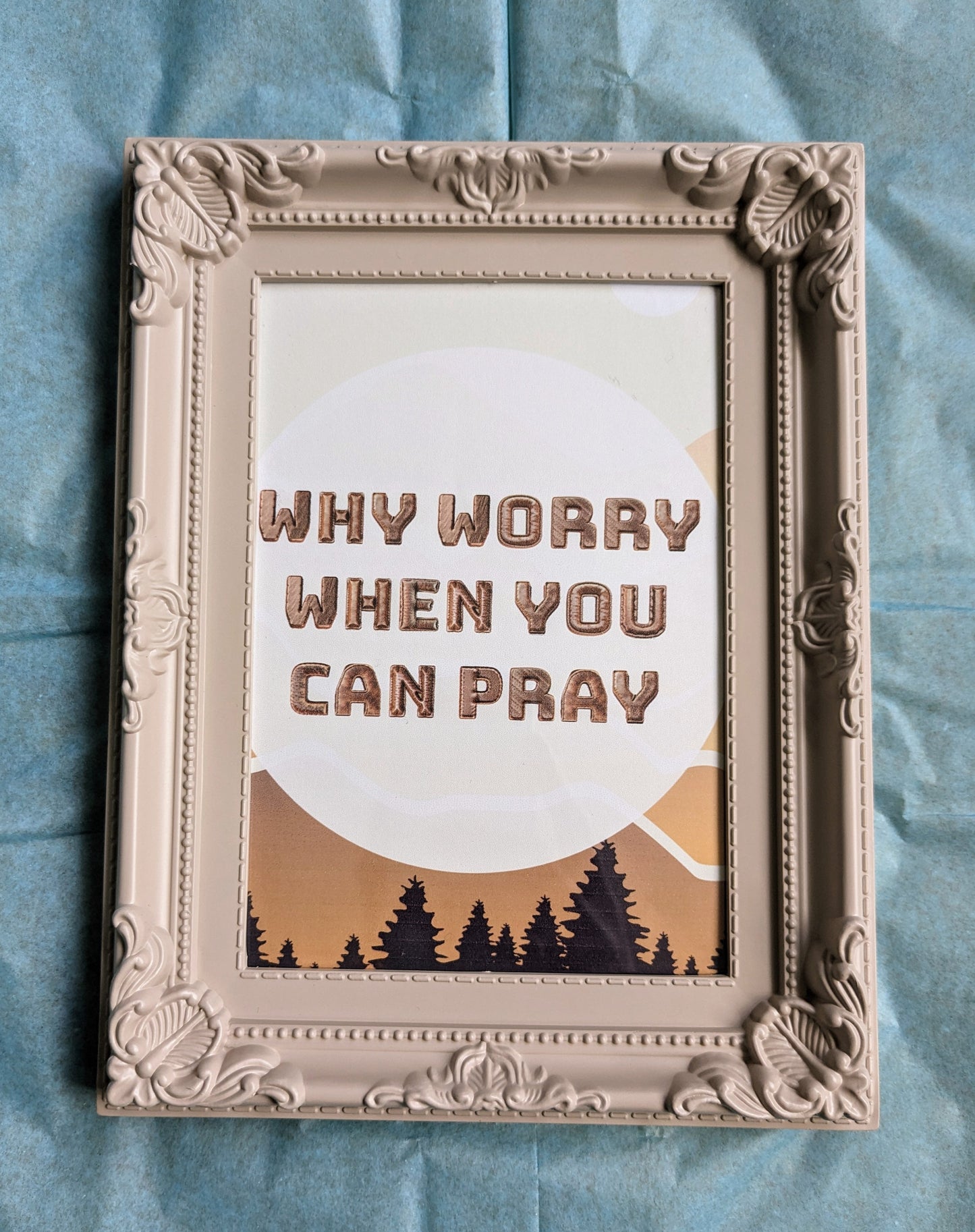 Why Worry frame